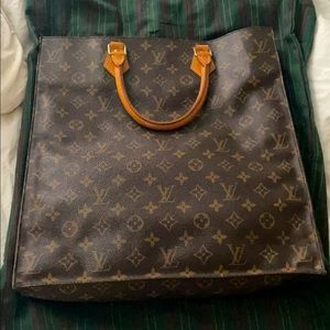 Louis Vuitton Monogram Sac Plat w Generic Dust Bag